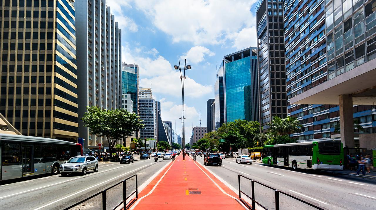 Flat 2 Quartos, Novo, Na Avenida Paulista ساو باولو المظهر الخارجي الصورة